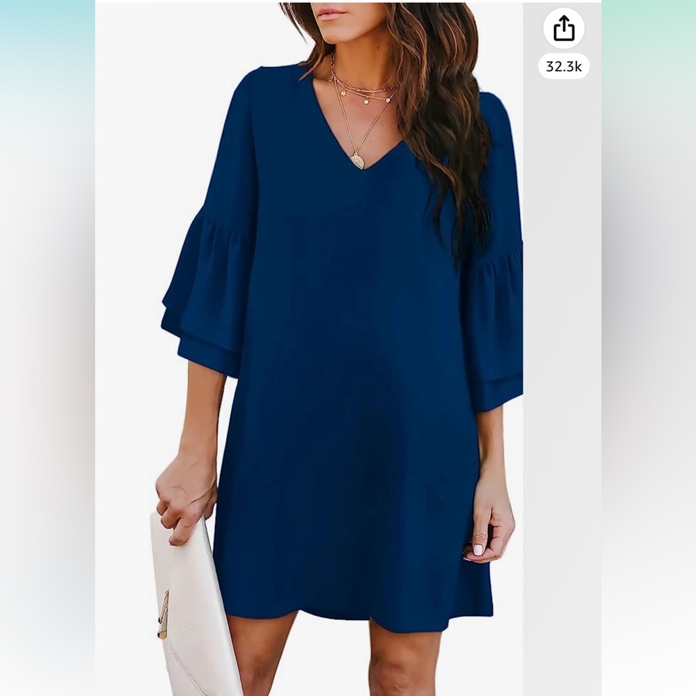 Navy dress